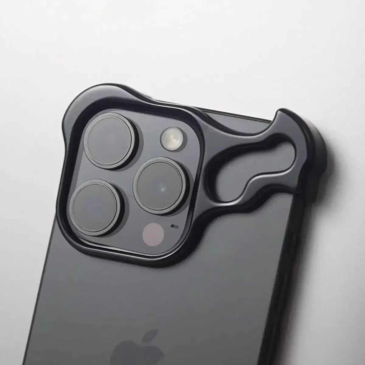 Luxury Irregular Aluminum Alloy Bumper Phone Case for Iphone 12 13 14 15 16 Pro Max 16Pro plus Lens Film Protection Metal Cover